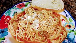 Crockpot Spaghetti and Meatballs [upl. by Barby]