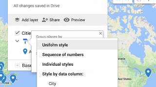 Stylize a My Map by a Data Set Column [upl. by Airoled]