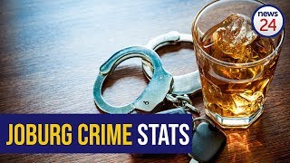 WATCH  JHB crime stats Drunk driving remains the citys most frequent offence [upl. by Salokcin446]