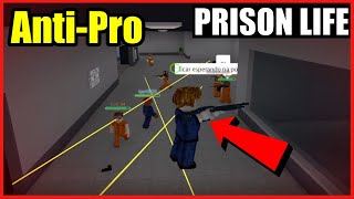 Prison Life AntiPro Bacon Fighting  😱Sneak Peaks [upl. by Alene]