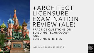 ARCHITECT LICENSURE EXAMINATION ALE REVIEW PRACTICE QUESTIONS [upl. by Publias]