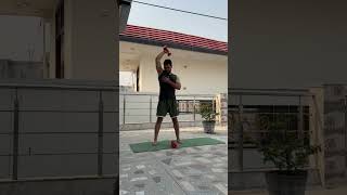 Day 247365 radhakrishna fitness homeworkout yoga motivation viralvideo shorts trending new [upl. by Miki]