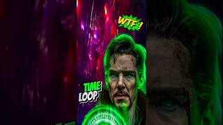 Strange put Thanos in time loop ➿ mcu marvel shorts youtubeshorts trending [upl. by Noicnecsa]