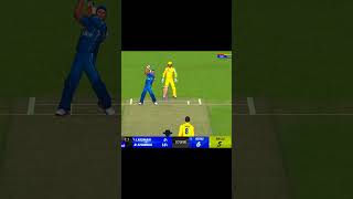 MI VS CSK LAST OVER DRAMA 🔥  HARD MODE  shorts cricket rc24 gaming mivscsk [upl. by Pitzer]