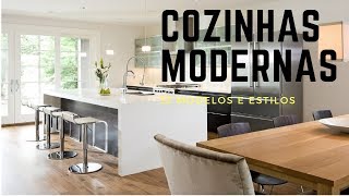 Cozinhas Modernas – 33 ideias Para Planejar a Sua [upl. by Magnien]