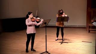 The Lydian String Quartet plays Eleanor Alberga String Quartet No 2 1994 [upl. by Arabele]