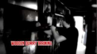 Chinatown JKD Wooden Dummy Training Sample clip [upl. by Mendel134]