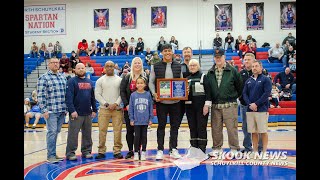 North Schuylkill Recognizes Reggie Crawford for High School College and MLB Draft Accomplishments [upl. by Merrie742]