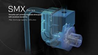 IWAKI selfpriming magnetic drive pumps SMX [upl. by Latimore841]