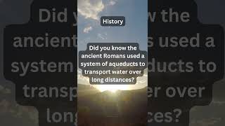 Aqueducts funfacts didyouknow romans history [upl. by Von]