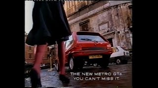 1989 Advertisement Break  LWT ITV During quotThe Gooniesquot EOP2  Featuring Metro GTa Advert [upl. by Hendrick5]