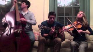 Crazy Gnarls Barkley Full Band Acoustic Bluegrass Cover Leaning Wheel [upl. by Ellerrehc]