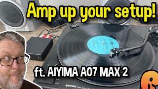 Amp up your turntable setup ft Aiyima A07 Max 2 Unboxing amp Setup [upl. by Jerald]