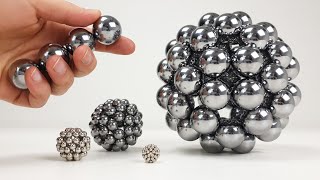 Playing with Big Magnet Balls  Magnetic Games [upl. by Arbuckle]