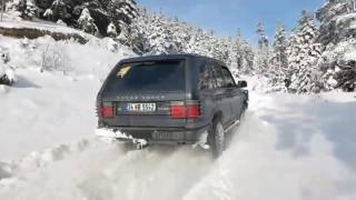 Range Rover P38 46 Off Road Türkiye  Snow Action [upl. by Chappy]