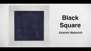 Black Square Kazimir Malevich  English [upl. by Esilehs]