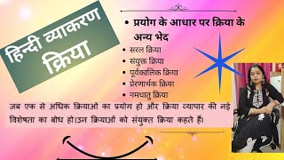 kriya प्रयोग के आधार पर Kriya ke bhed namratasoniful [upl. by Rani137]