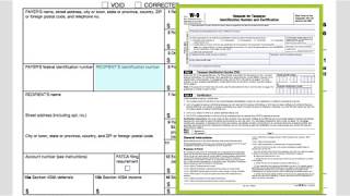 How to fill out form 1099misc [upl. by Llednek615]