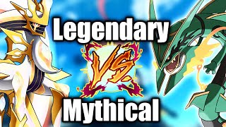 Legendary Pokemon vs Mythical Pokemon In hindi Toon Clash [upl. by Eustatius]