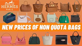 HERMES BAGS PRICE OF 2023  Lindy Bag Picotin Evelyne Herbag Zip etc [upl. by Gnov420]