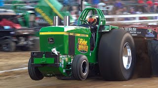 Tractor Pull 2023 Light Super Stock Tractors Brandenburg Ky NTPA Grand Nationals friday [upl. by Kostman]