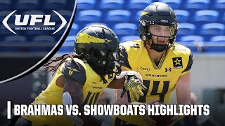 MAYHEM 👏 San Antonio Brahmas vs Memphis Showboats  UFL Highlights [upl. by Yddeg]