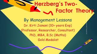 Herzberg Two Factor Theory of Motivation Session 11 MBABBABCOMBusiness Studies class 12 [upl. by Llewoh]