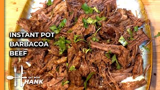 Instant Pot Barbacoa Beef Recipe [upl. by Yeliw]