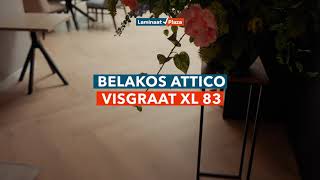 LaminaatPlaza  Belakos  Attico Visgraat XL 83  PVC vloeren [upl. by Notnarb]