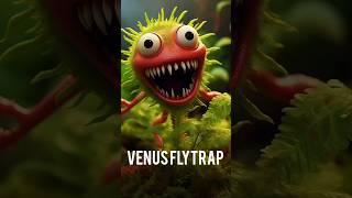 Facts about Venus flytrap plant plants tree facts education interstingfactsintelugu shorts [upl. by Ramo]