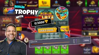 Berlin Trophy with CO 8 ball pool 8ballpool [upl. by Otecina]