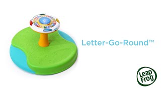 Letter Go Round™  Demo Video  LeapFrog® [upl. by Neenej]