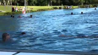 Benefizschwimmen im Luckauer Freibad [upl. by Carpio]