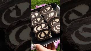 Oreo rolls oreo shorts viral trending youtubeshorts cake chocolate recipe cadbury ytshorts [upl. by Drawd660]