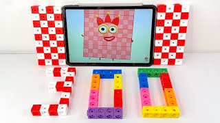 Numberblocks 1 to 300 Cubes Set Count Simply Math  Learn Count To Big Numbers Rainbow Colors [upl. by Benedicta4]