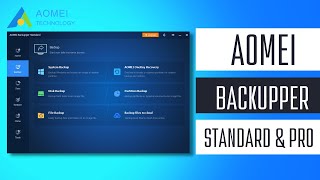 AOMEI Backupper Standard amp Pro  Data backup amp restore  How to Clone a Hard Disk Using AOMEI [upl. by Yrreg]