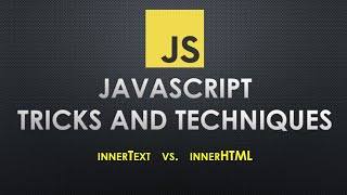 innerHTML vs innerText [upl. by Ignace]