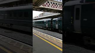 Fast trains cross at Slough [upl. by Merissa]