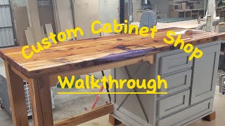 Custom Cabinet Shop walkthrough [upl. by Xino]