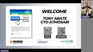 ASHRAE Standard 241 – Control of Infectious Aerosols  Review by Tony Abate with AtmosAir Solutions [upl. by Arrac]