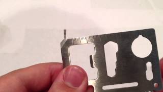 11 in 1 credit card multi tool [upl. by Grevera]