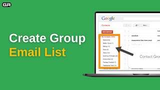 How to Create a Group Email List in Gmail  Create a Group Send list in Gmail 2024 [upl. by Aronle]