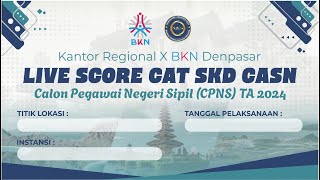 21 OKTOBER 2024 LIVE SCORE SKD CPNS 2024 TILOK MANDIRI SUMBA [upl. by Baptista353]