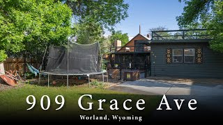 909 Grace Ave Home for Sale Worland WY [upl. by Droffilc56]