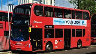 Route 422 FRV  Bexleyheath Shopping Centre  North Greenwich [upl. by Keeler]