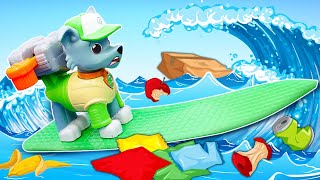 Andiamo al mare con i supercuccioli Paw Patrol italiano Giocattoli per bambini Video per bambini [upl. by Molohs953]