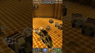 I FILLED 100 BEES Into A HIVE In Minecraft EPIC 😜 minecraft trend minecraftshorts [upl. by Renado]