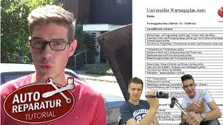 Kundendienst  Inspektion an deinem Fahrzeug ganz einfach selber machen Tutorial [upl. by Cheney]