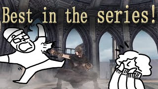 Dark Souls 2 Fist movesets are EXCELLENT [upl. by Siravart]