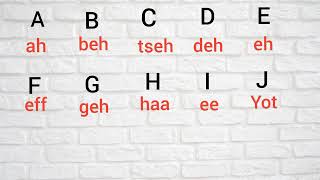 Learn German Alphabet with pronunciation learngerman german alphabet germanlearnlanguage [upl. by Constantino]